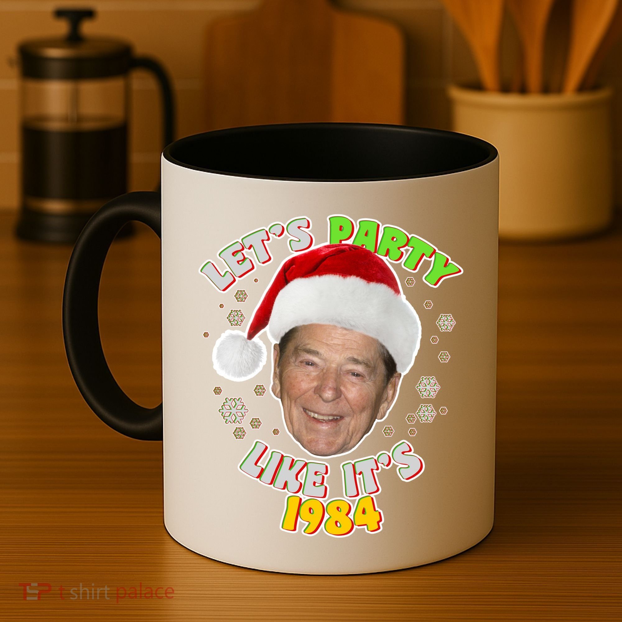 Ronald Reagan Let's Party Like It's 1984 Coffee Mug