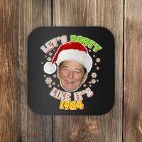 Ronald Reagan Let's Party Like It's 1984 Coaster thumb 0