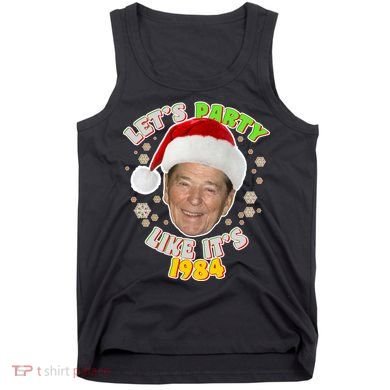 Ronald Reagan Let's Party Like It's 1984 Tank Top