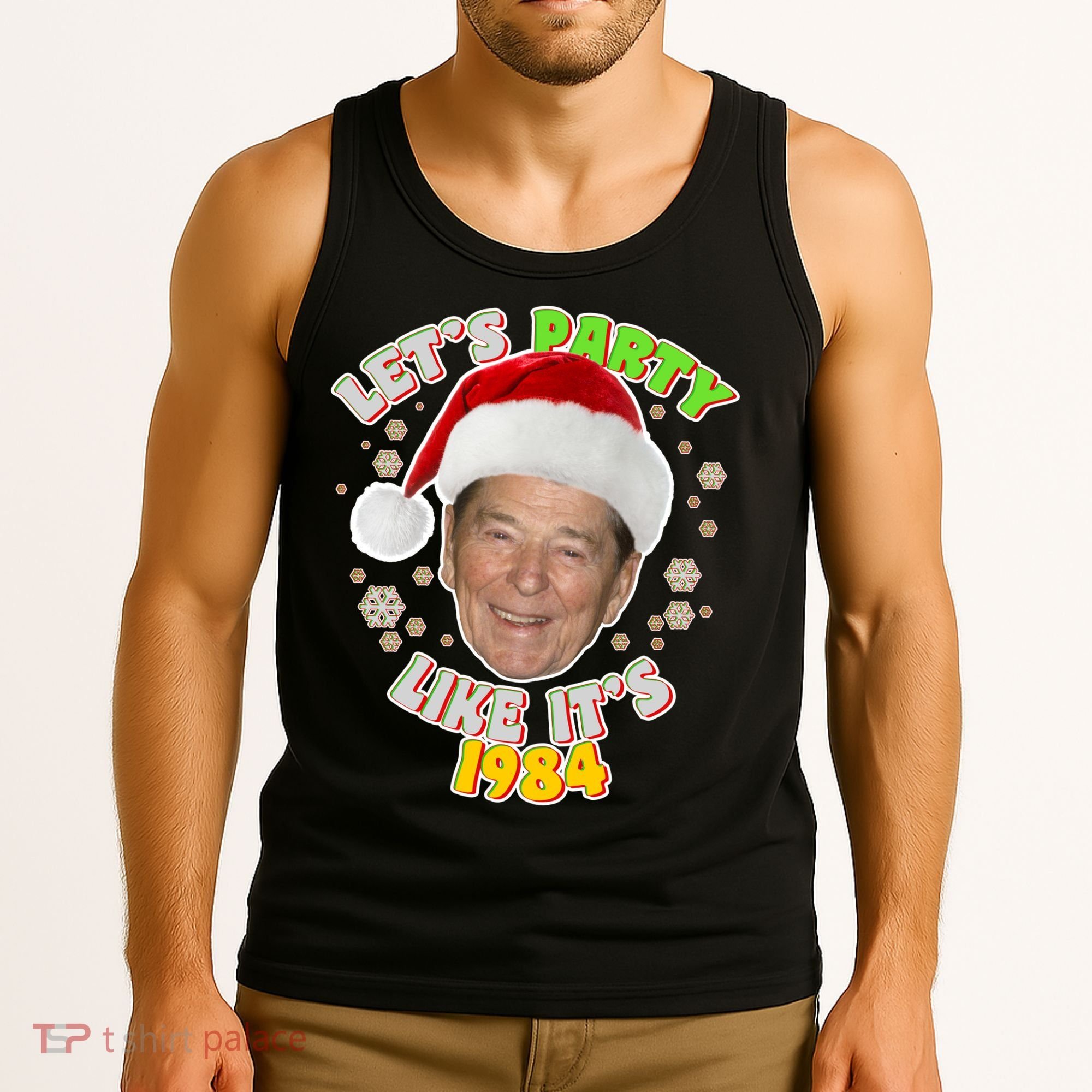 Ronald Reagan Let's Party Like It's 1984 Tank Top