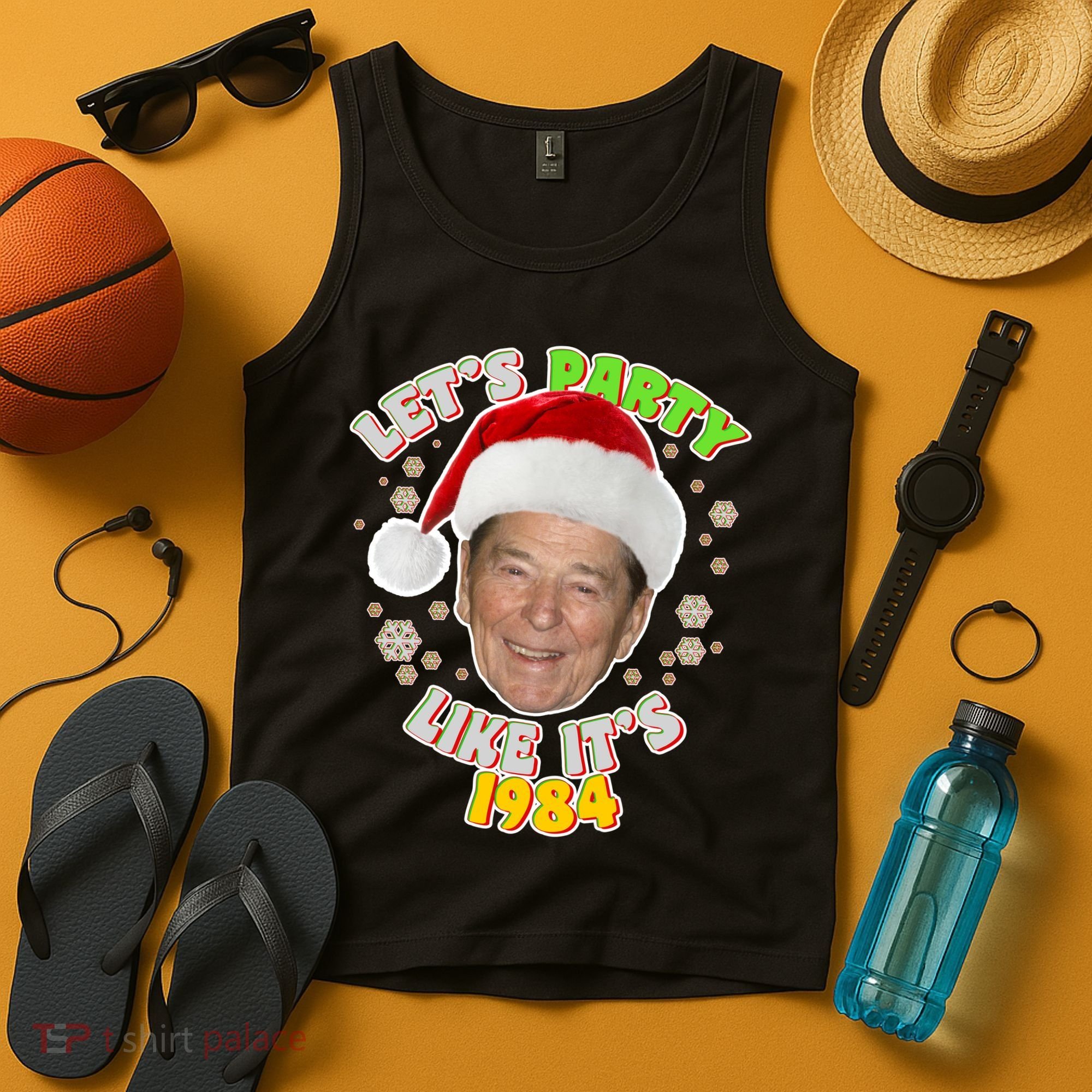Ronald Reagan Let's Party Like It's 1984 Tank Top