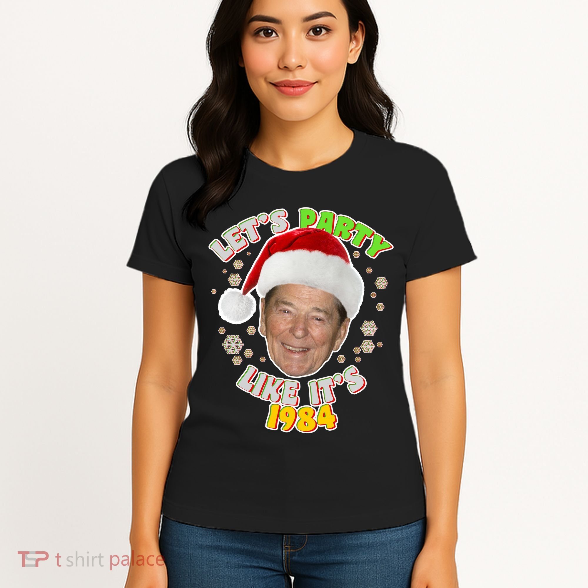 Ronald Reagan Let's Party Like It's 1984 Women's T-Shirt