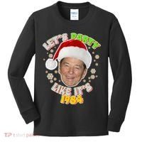 Ronald Reagan Let's Party Like It's 1984 Kids Long Sleeve Shirt thumb 0