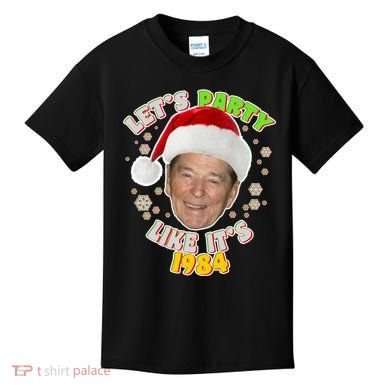 Ronald Reagan Let's Party Like It's 1984 Kids T-Shirt