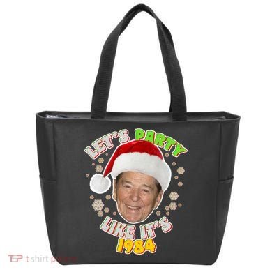 Ronald Reagan Let's Party Like It's 1984 Tote Bag