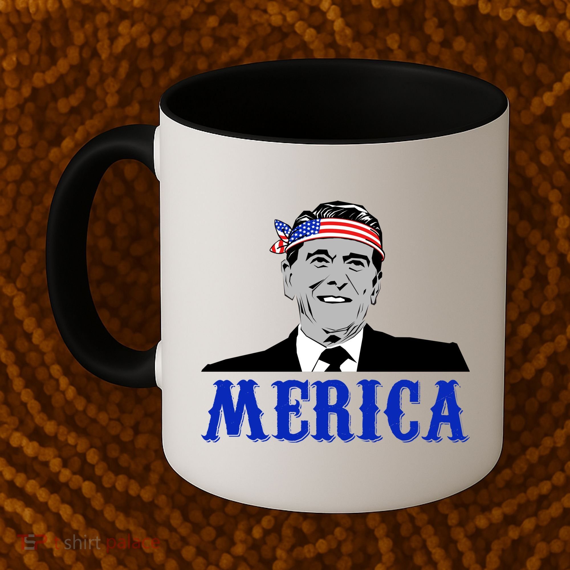 Ronald Reagan Merica Coffee Mug