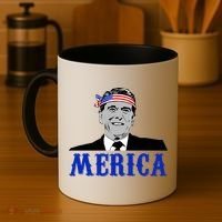 Ronald Reagan Merica Coffee Mug thumb 4