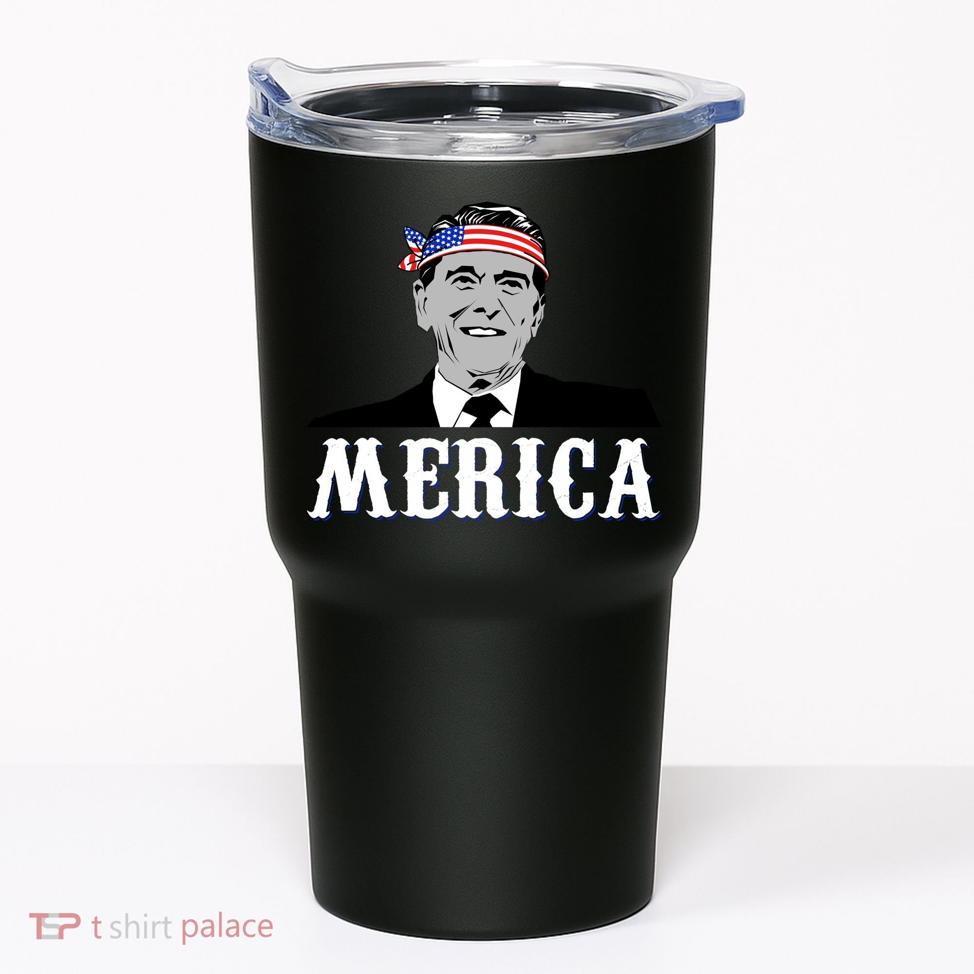 Ronald Reagan Merica Tumbler