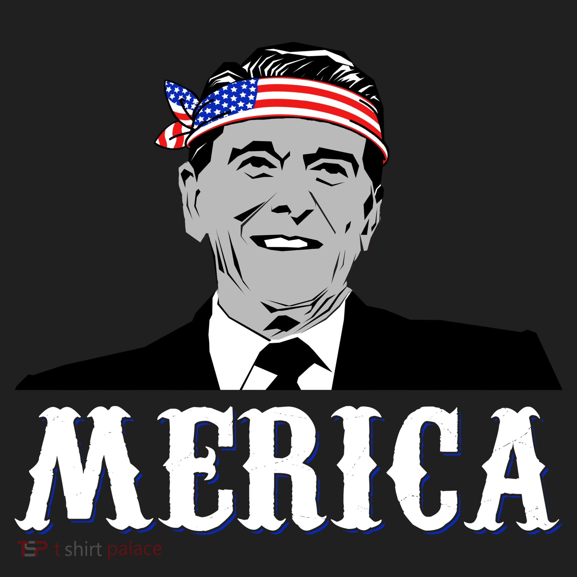 Ronald Reagan Merica Tumbler