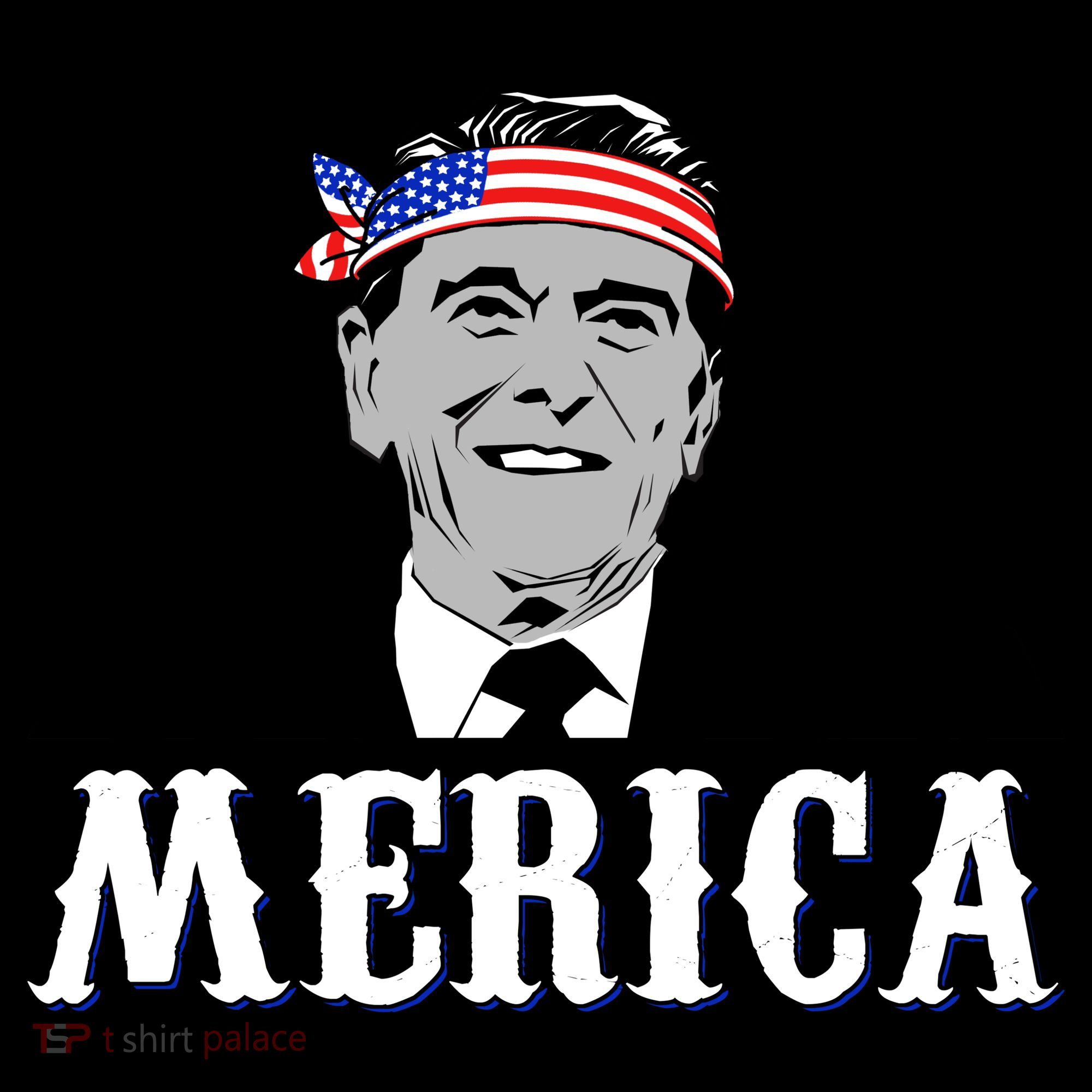 Ronald Reagan Merica Ornament