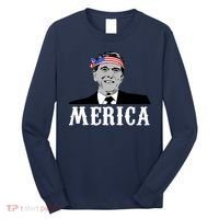 Ronald Reagan Merica Long Sleeve Shirt thumb 0