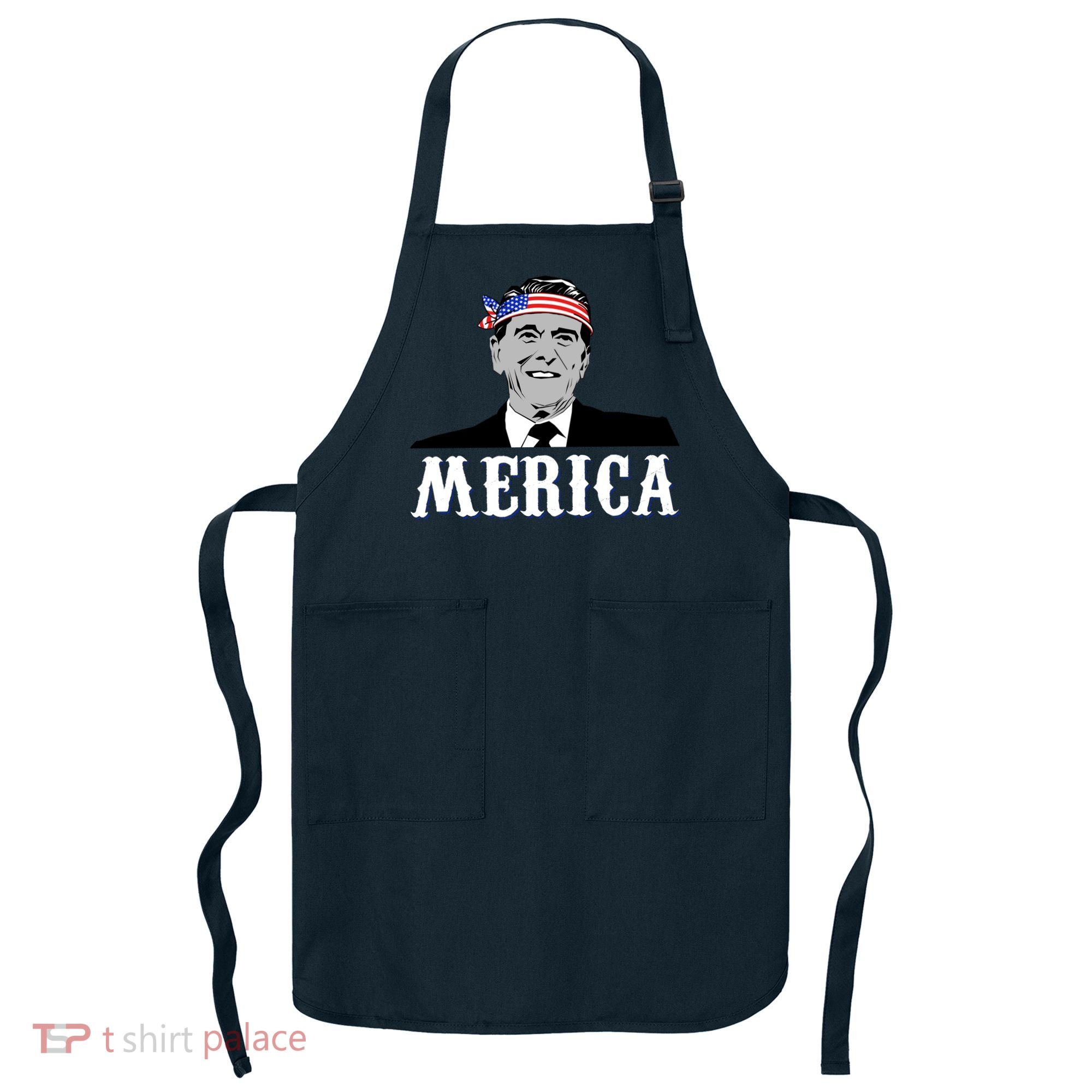 Ronald Reagan Merica Apron