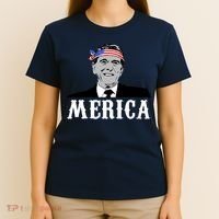 Ronald Reagan Merica T-Shirt thumb 4