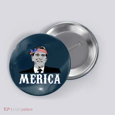 Ronald Reagan Merica Button