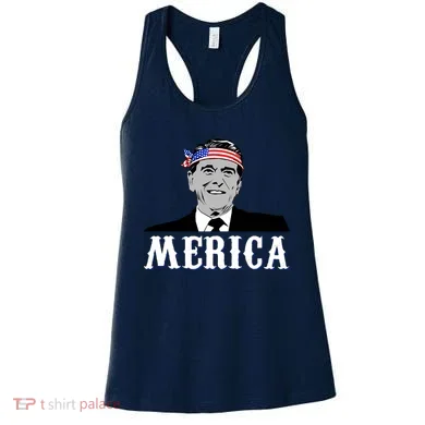 Ronald Reagan Merica Women's Tank Top
