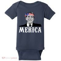 Ronald Reagan Merica Baby Bodysuit thumb 0