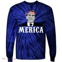 Ronald Reagan Merica Tie-Dye Long Sleeve Shirt thumb 0