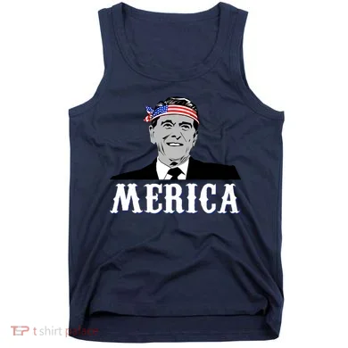 Ronald Reagan Merica Tank Top