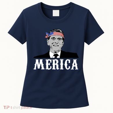 Ronald Reagan Merica Women's T-Shirt