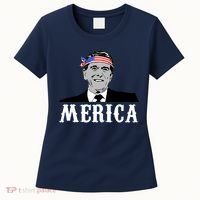Ronald Reagan Merica Women's T-Shirt thumb 0