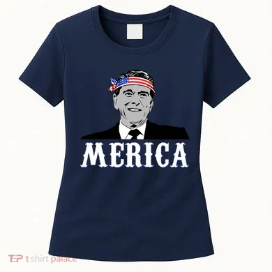 Ronald Reagan Merica Women's T-Shirt