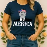 Ronald Reagan Merica Women's T-Shirt thumb 2