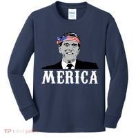 Ronald Reagan Merica Kids Long Sleeve Shirt thumb 0