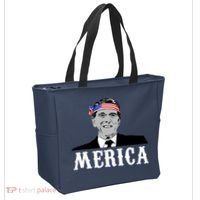 Ronald Reagan Merica Tote Bag thumb 2