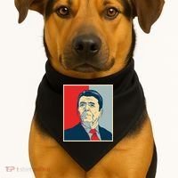 Ronald Reagan Retro USA-Made Doggie Bandana thumb 1