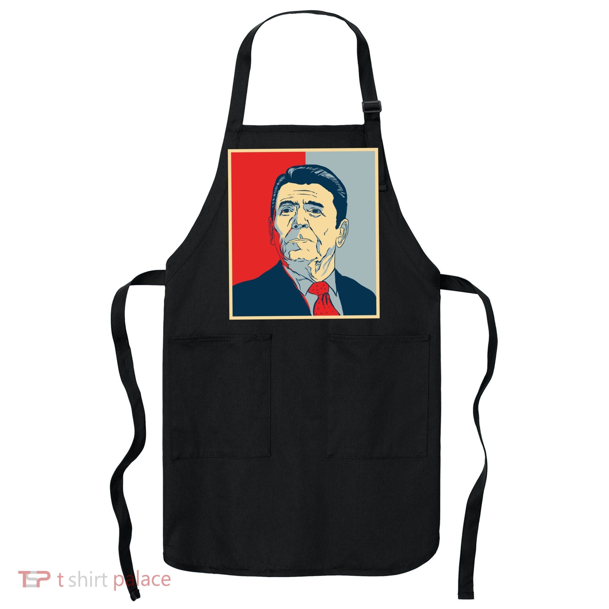 Ronald Reagan Retro Apron