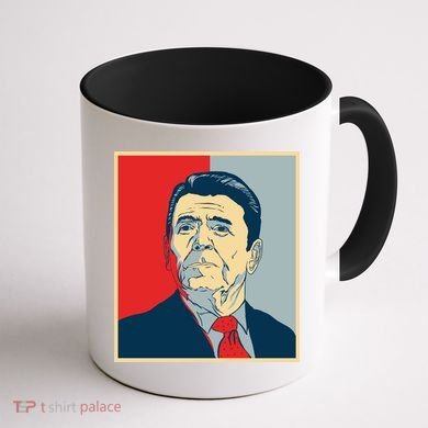 Ronald Reagan Retro Coffee Mug back