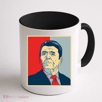 Ronald Reagan Retro Coffee Mug thumb 1