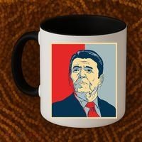 Ronald Reagan Retro Coffee Mug thumb 2