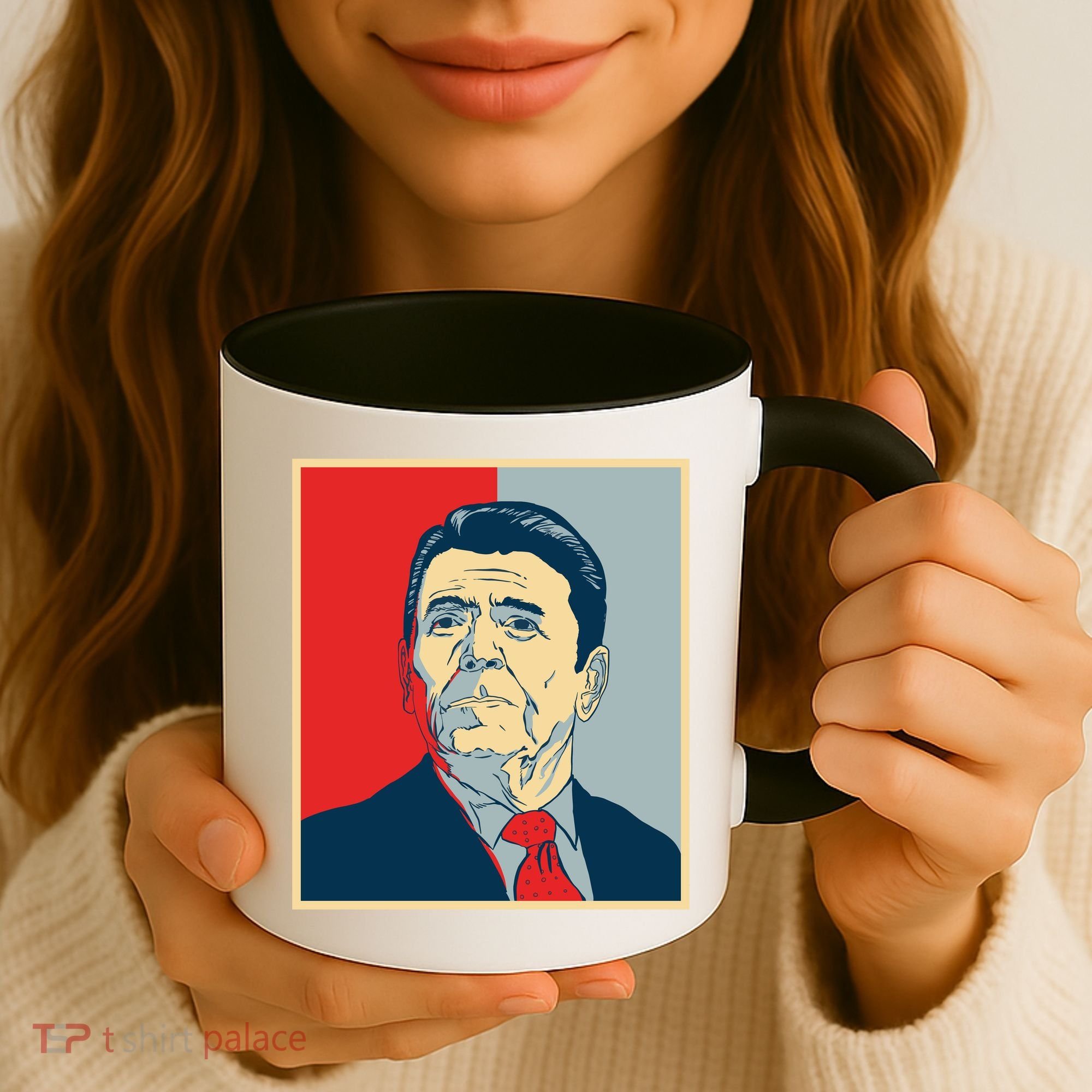 Ronald Reagan Retro Coffee Mug
