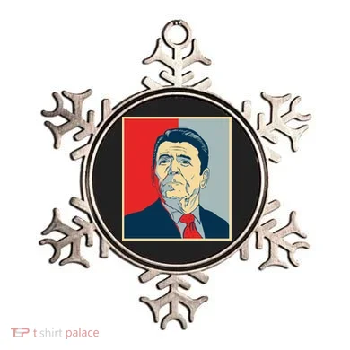 Ronald Reagan Retro Ornament