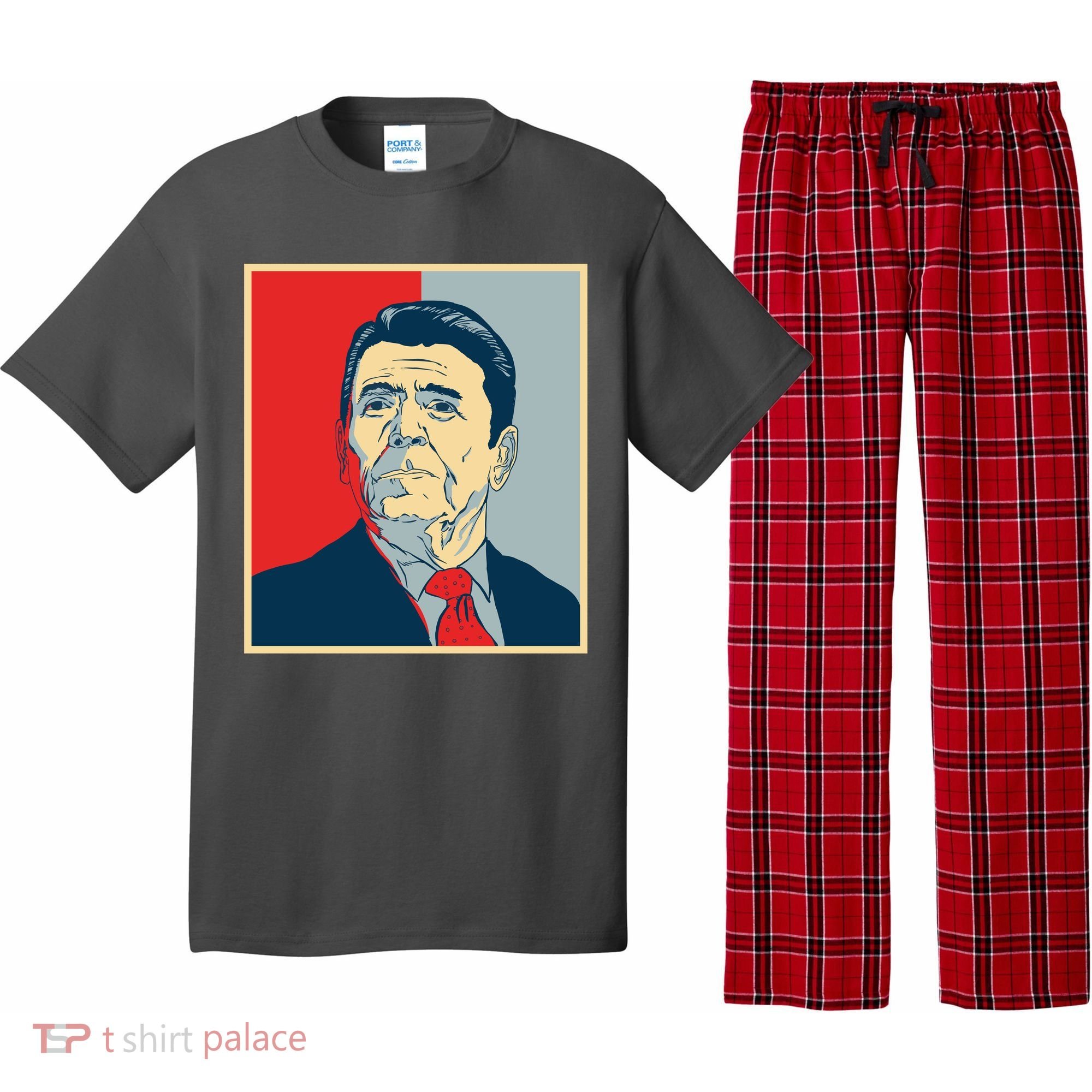 Ronald Reagan Retro Pajama Set