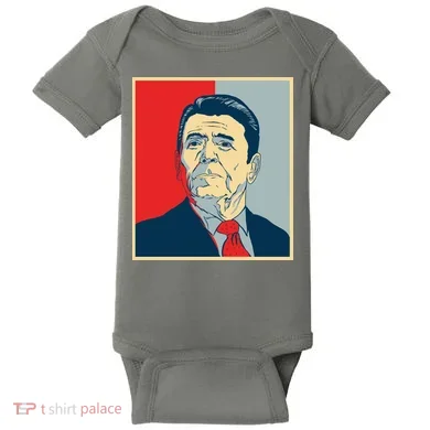 Ronald Reagan Retro Baby Bodysuit