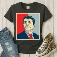 Ronald Reagan Retro Women's T-Shirt thumb 3