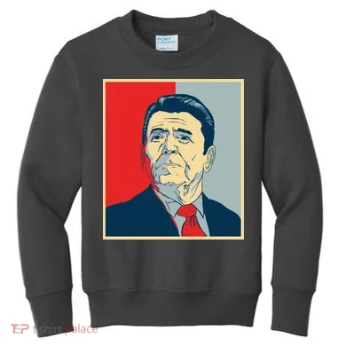Ronald Reagan Retro Kids Sweatshirt
