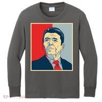 Ronald Reagan Retro Kids Long Sleeve Shirt thumb 0