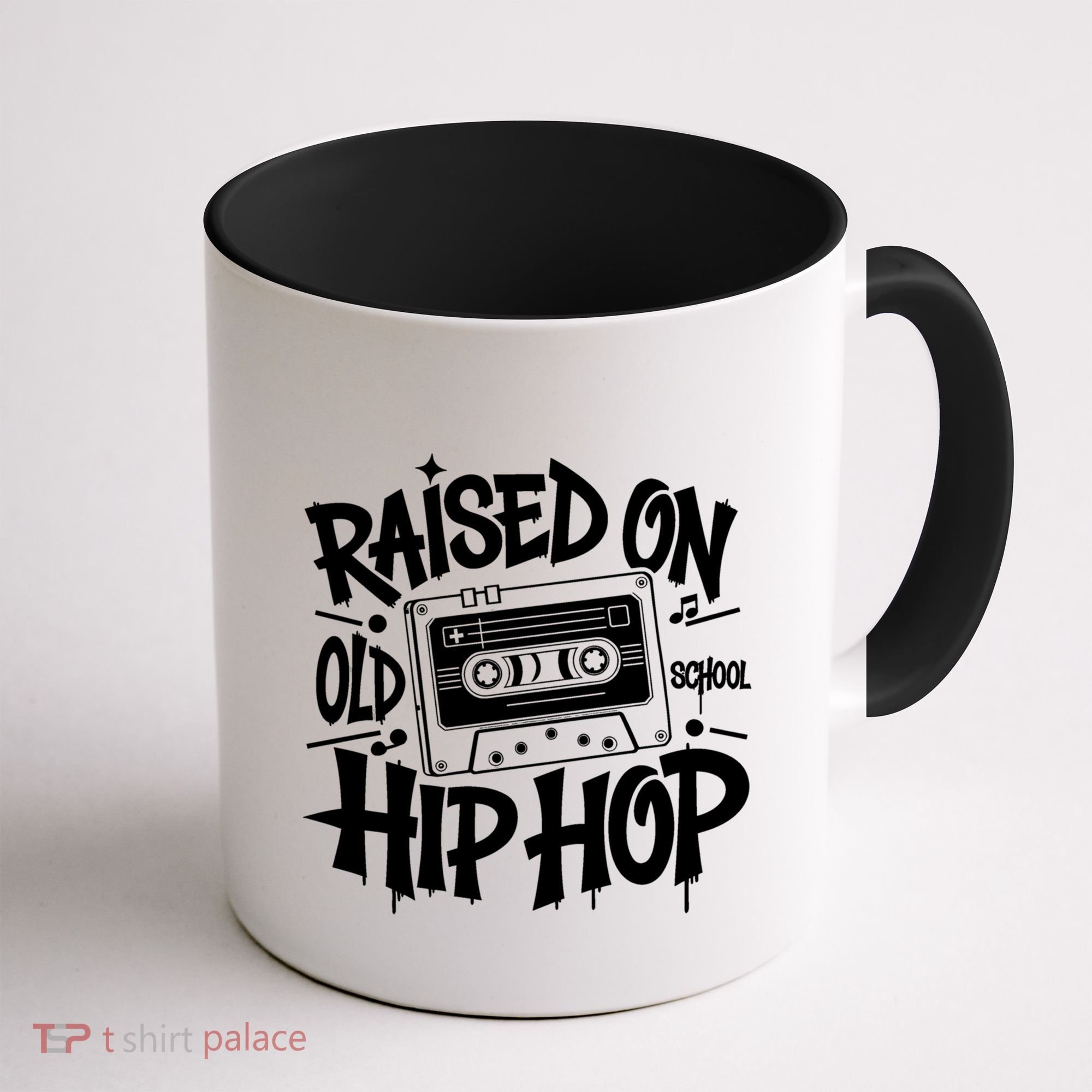 Raised On Old School Graffiti Rap Hip Hop Coffee Mug