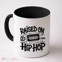Raised On Old School Graffiti Rap Hip Hop Coffee Mug thumb 0