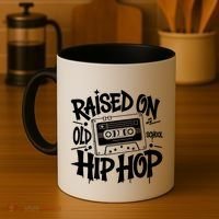 Raised On Old School Graffiti Rap Hip Hop Coffee Mug thumb 4