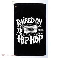 Raised On Old School Graffiti Rap Hip Hop Golf Towel thumb 0