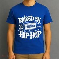 Raised On Old School Graffiti Rap Hip Hop T-Shirt thumb 3