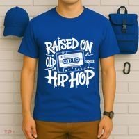 Raised On Old School Graffiti Rap Hip Hop T-Shirt thumb 6