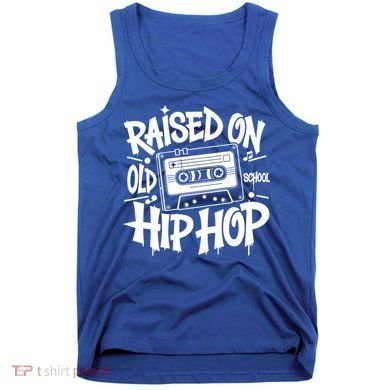 Raised On Old School Graffiti Rap Hip Hop Tank Top