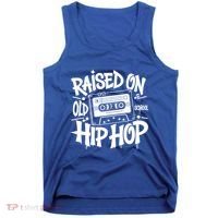 Raised On Old School Graffiti Rap Hip Hop Tank Top thumb 0