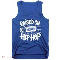 Raised On Old School Graffiti Rap Hip Hop Tank Top thumb 0