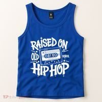 Raised On Old School Graffiti Rap Hip Hop Tank Top thumb 2